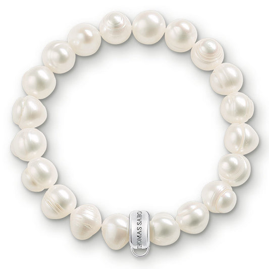 Thomas Sabo Pearl Charm Bracelet