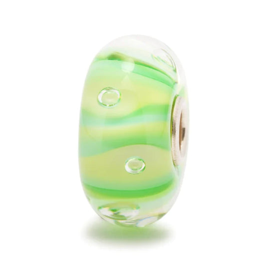 Trollbeads Green Stripe Bubble