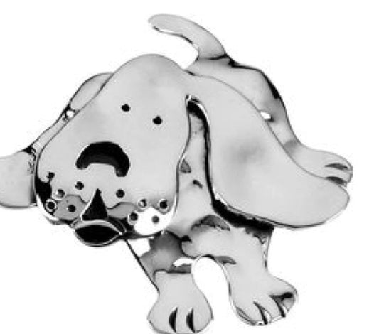 Dog Brooch