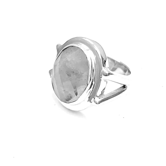 Oval Moonstone Ring