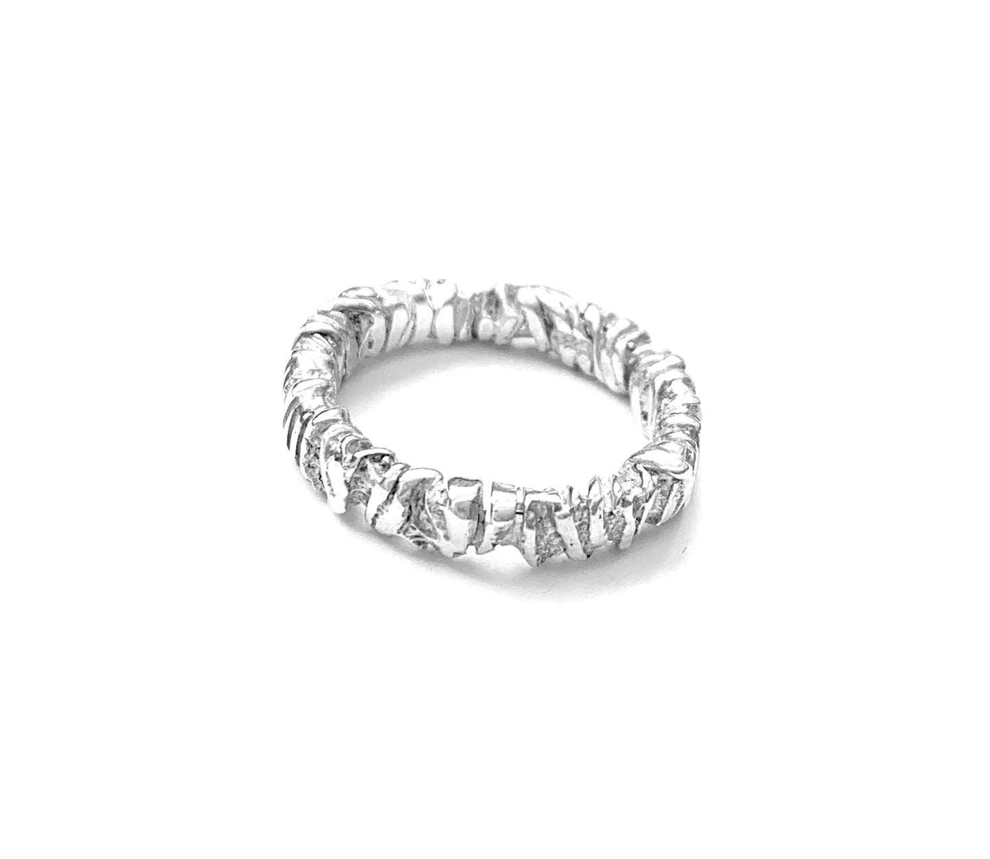 Wrapped Wire Band Ring