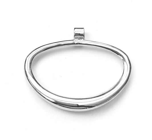 Horizontal Oval Pendant