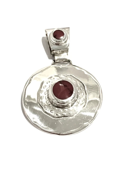 Tribal stone pendant