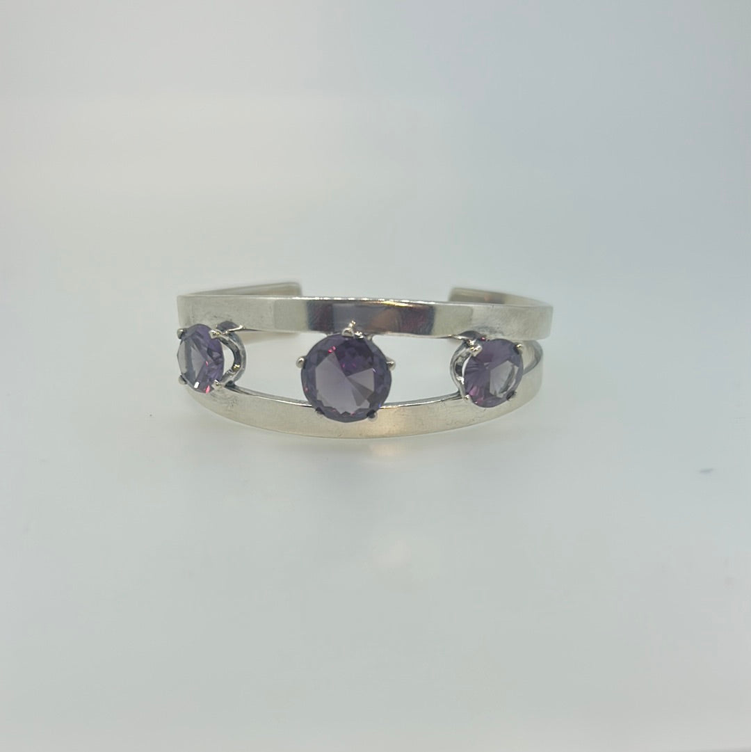 Estate - Purple Sapphire bangle