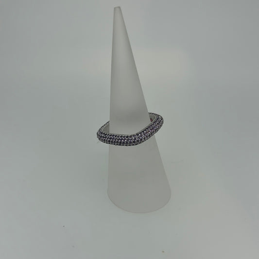 Amethyst square ring
