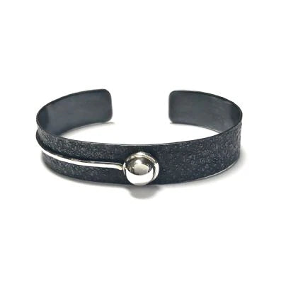 Blackened Silver Cuff