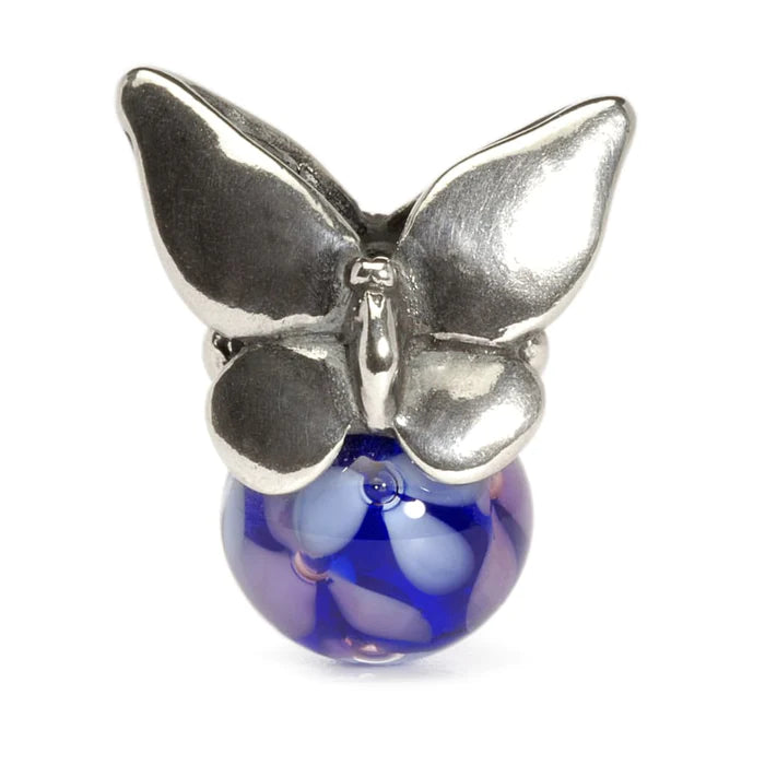 Trollbeads SUMMER butterfly bead charm
